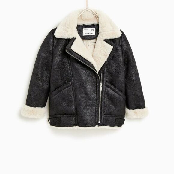 Zara | Jackets & Coats | Zara Kids Double Faced Sherpa